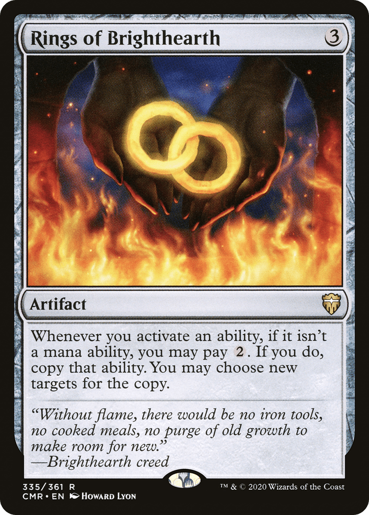 Rings of Brighthearth [Commander Legends] Foil