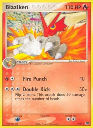 Blaziken 001/17 - POP Series 1 Holofoil