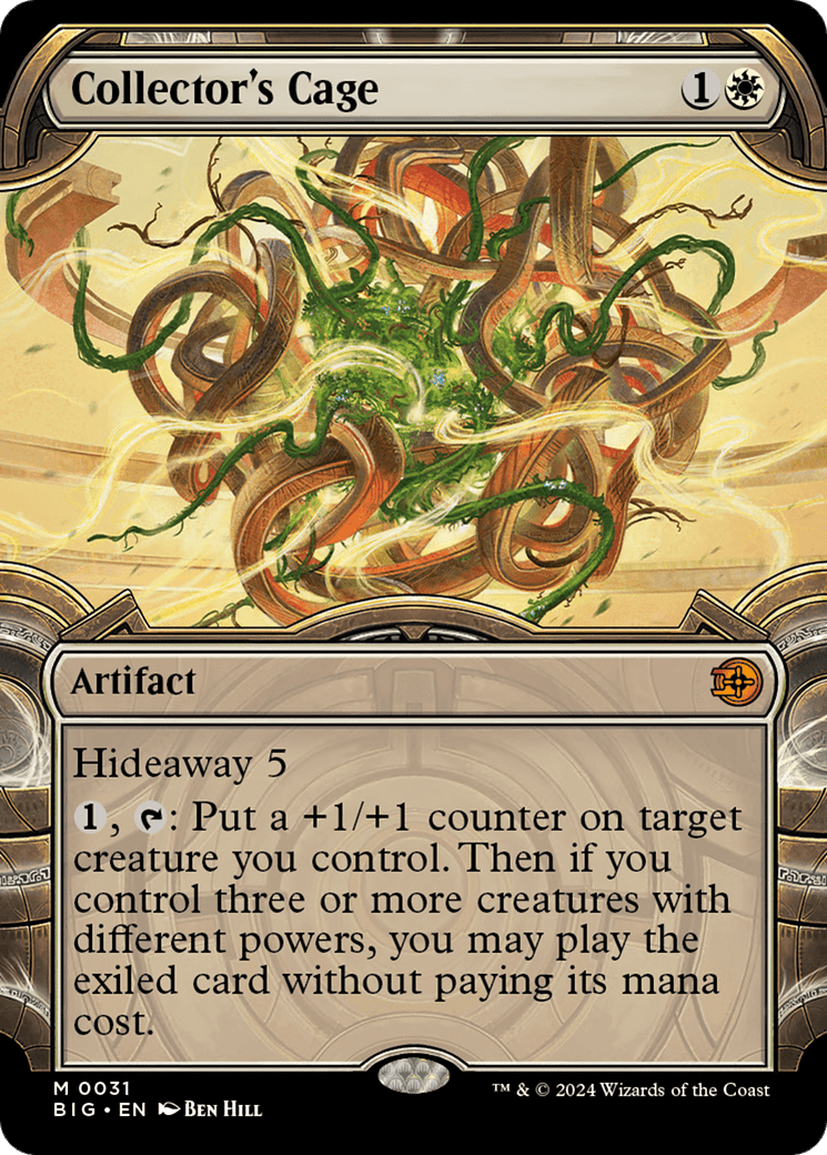 Collector's Cage (Showcase) [Outlaws of Thunder Junction: The Big Score] Foil