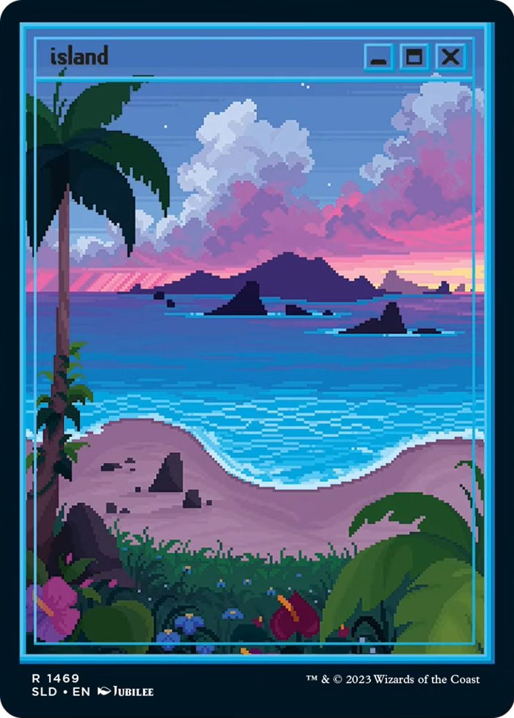 Island (1469) [Secret Lair Drop Series] Foil