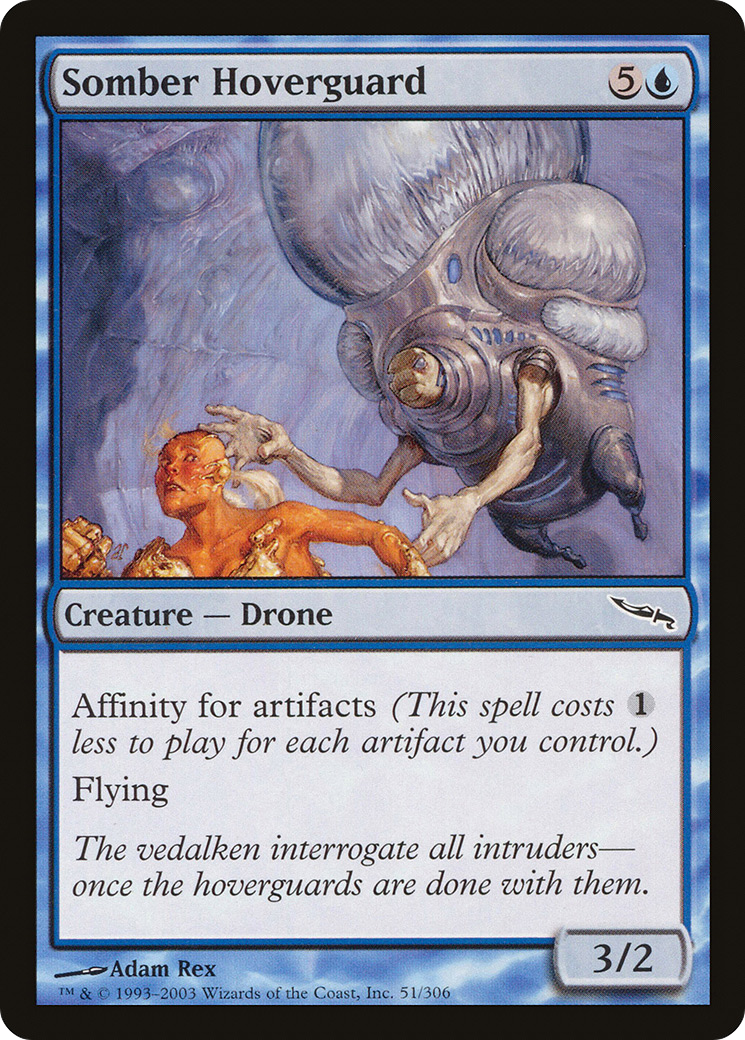 Somber Hoverguard [Mirrodin] Foil