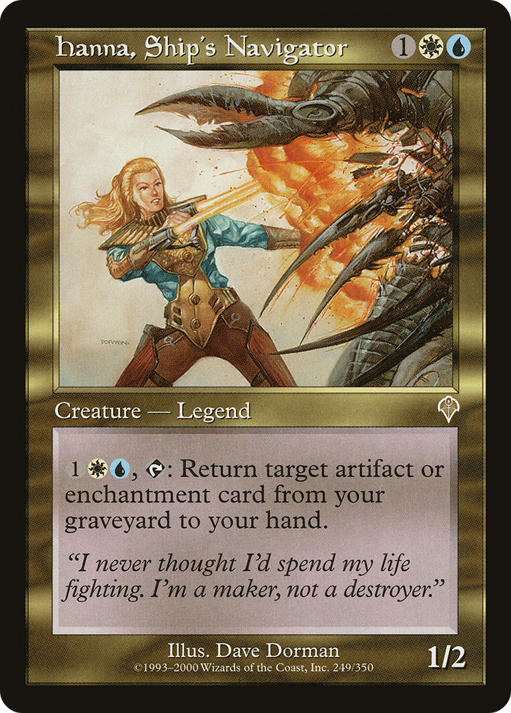 Hanna, Ship's Navigator [Invasion] Foil