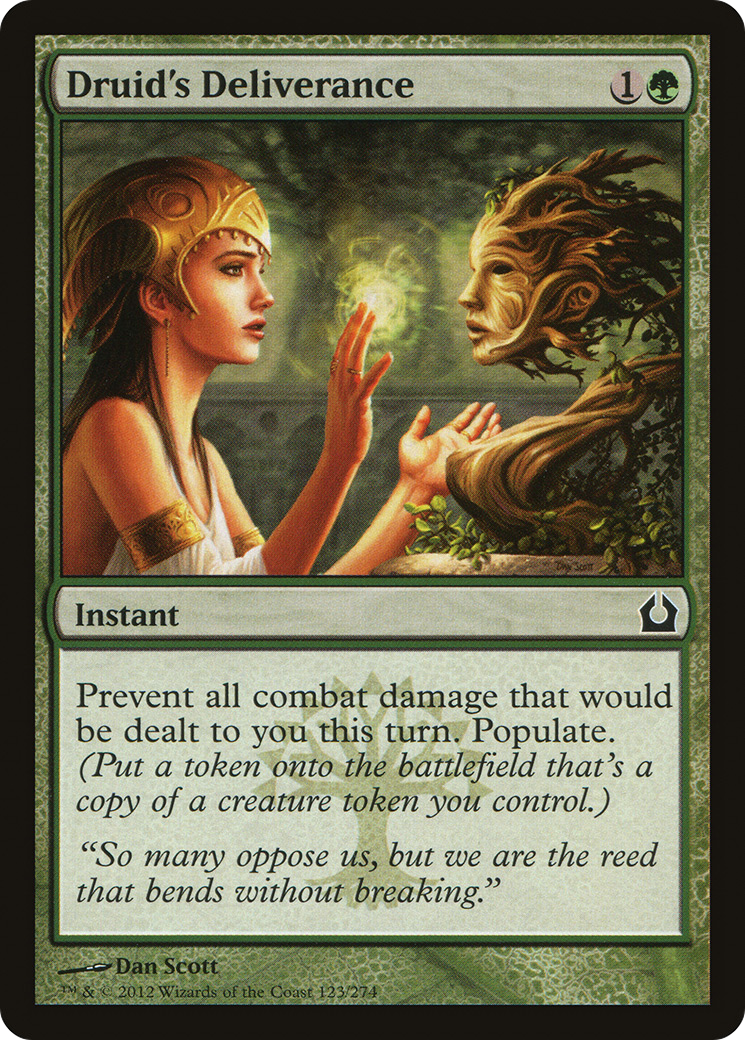 Druid's Deliverance [Return to Ravnica] Foil