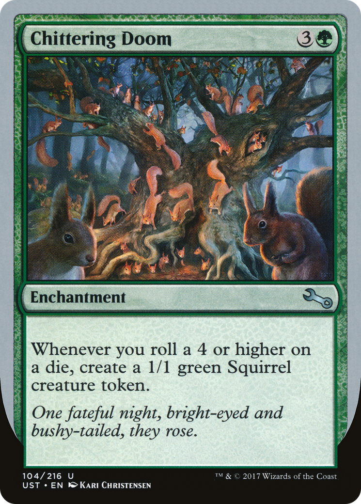 Chittering Doom [Unstable] Foil