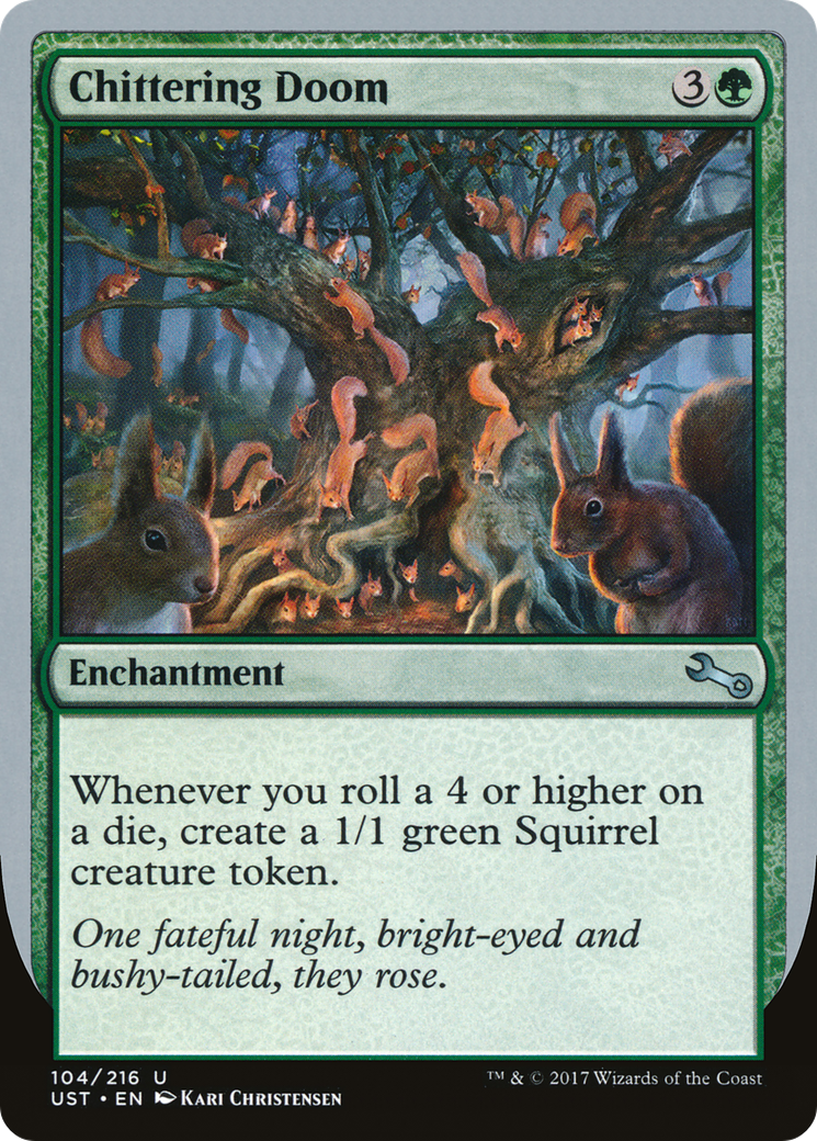 Chittering Doom [Unstable] Foil