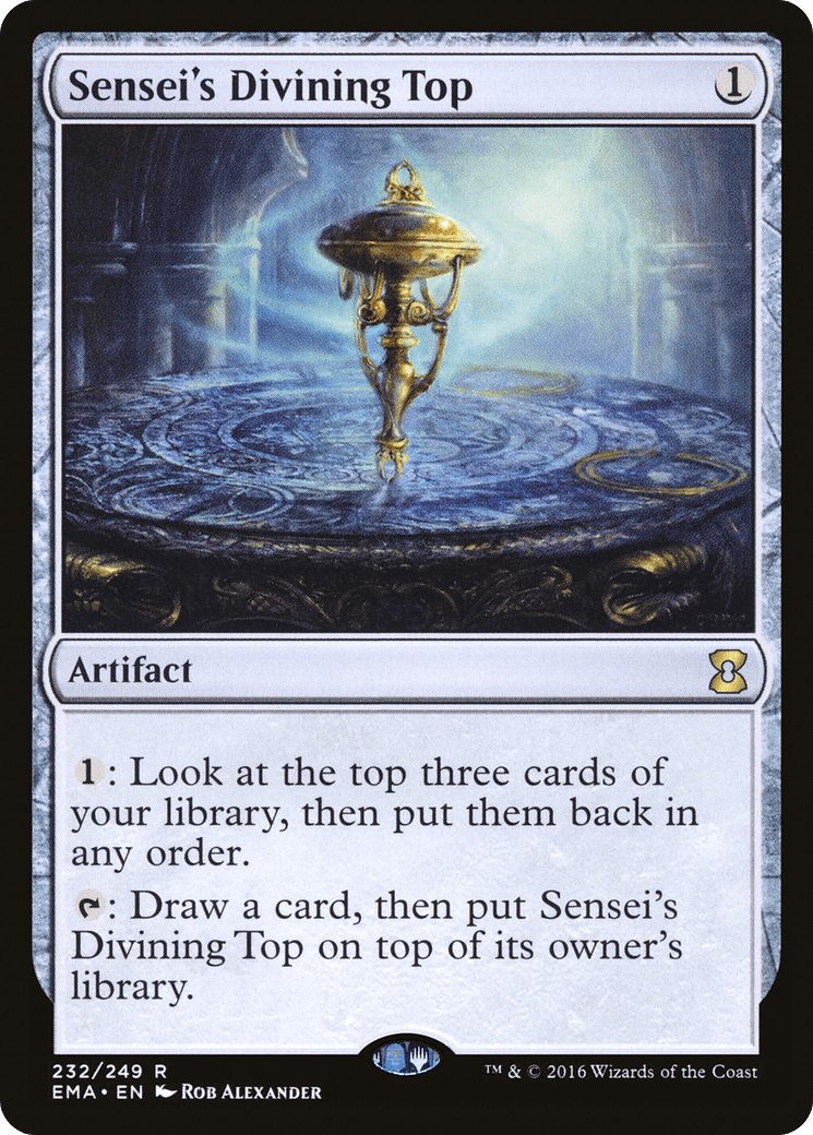 Sensei's Divining Top [Eternal Masters] Foil