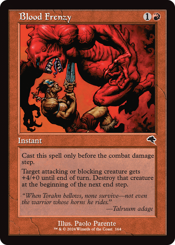 Blood Frenzy |  (TMP-164) [The List]