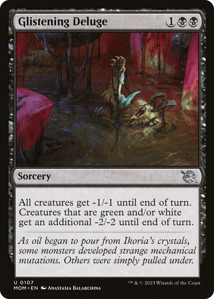 Glistening Deluge [March of the Machine] Foil