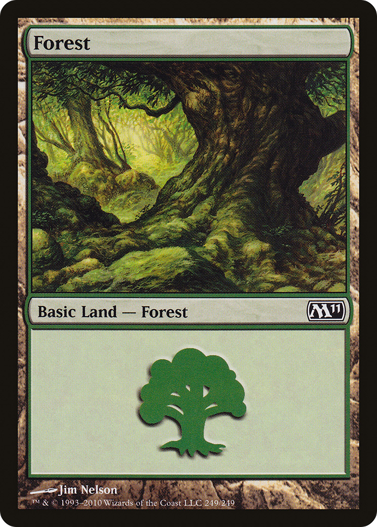 Forest (249) [Magic 2011] Foil