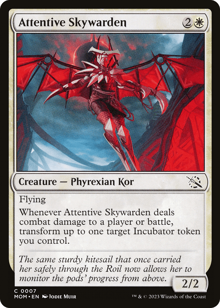 Attentive Skywarden [March of the Machine] Foil