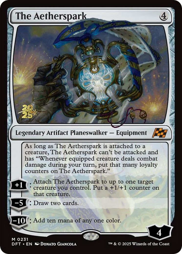 The Aetherspark (-231) [Prerelease Cards]  Foil