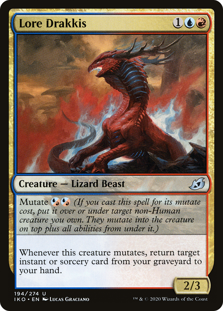 Lore Drakkis [Ikoria: Lair of Behemoths] Foil