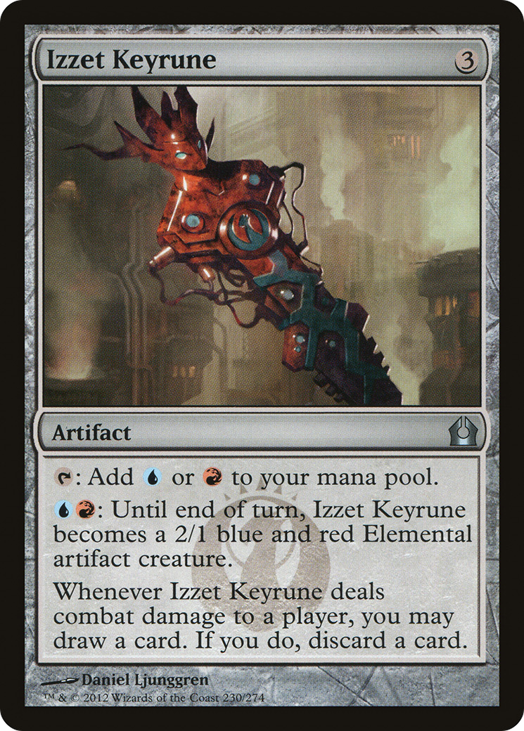 Izzet Keyrune [Return to Ravnica] Foil