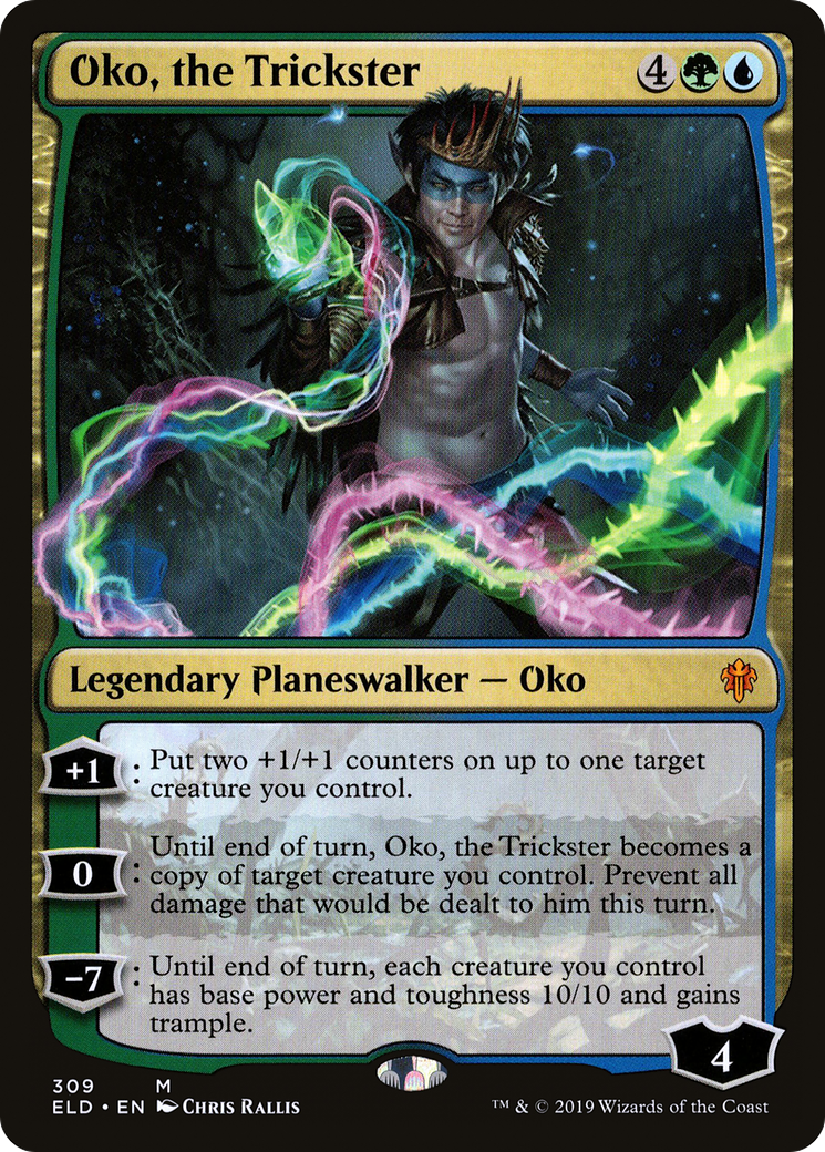 Oko, the Trickster [Throne of Eldraine] Foil