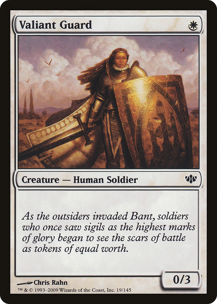 Valiant Guard [Conflux] Foil
