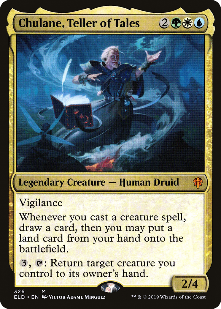 Chulane, Teller of Tales [Throne of Eldraine] Foil
