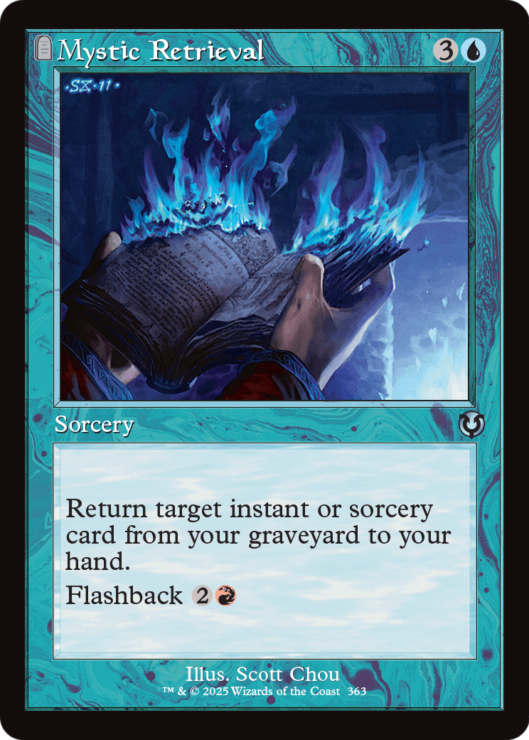 Mystic Retrieval (Retro Frame) (-363) [Innistrad Remastered]