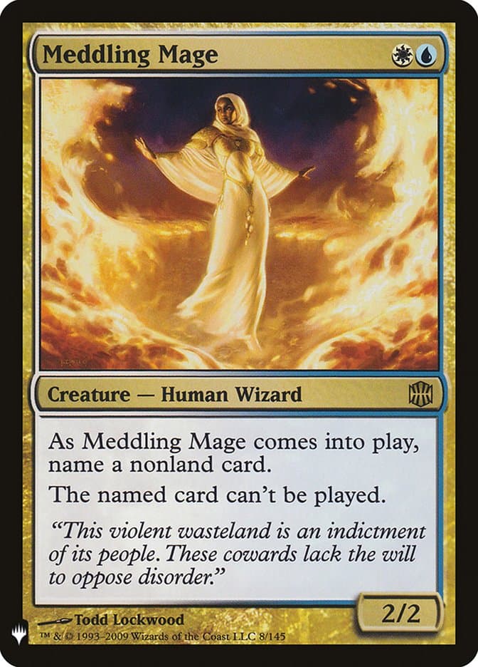 Meddling Mage |  (ARB-8) [The List]