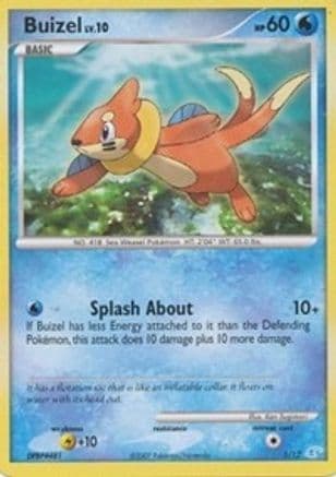 Buizel 1- DP Trainer Kit Manaphy & Lucario
