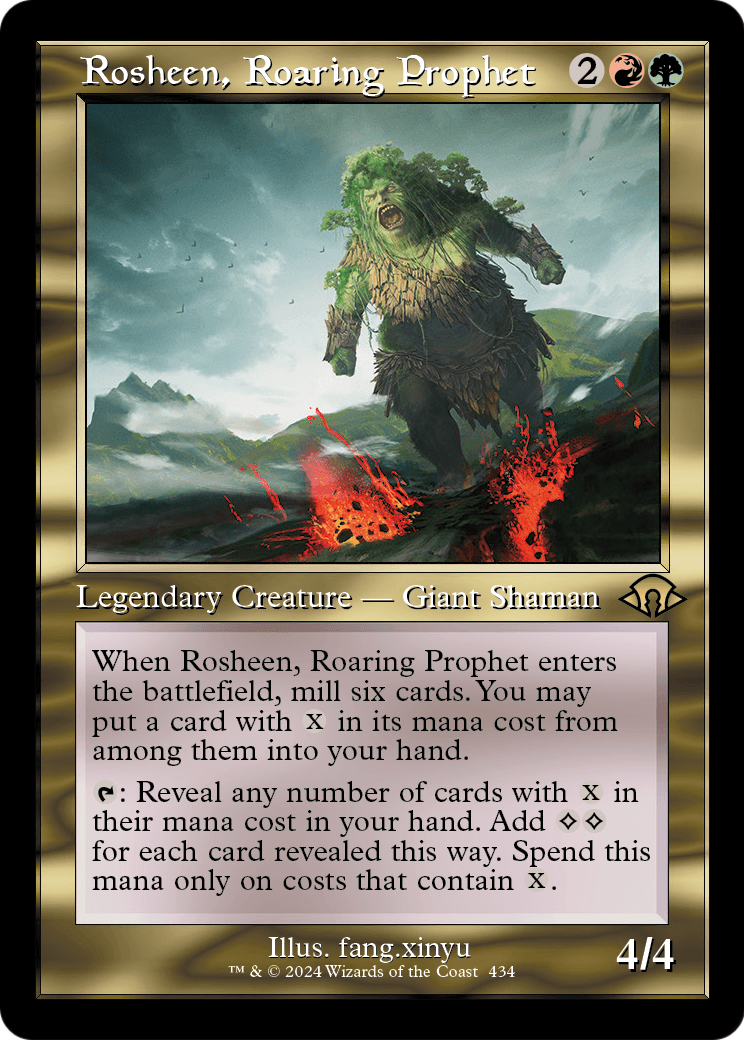 Rosheen, Roaring Prophet (Retro) [Modern Horizons 3] Foil
