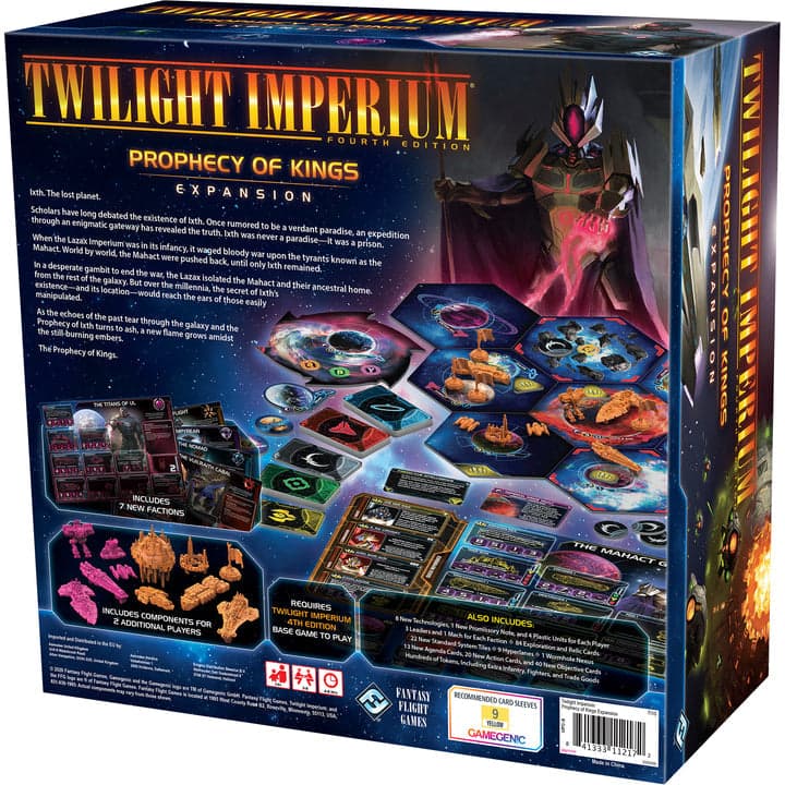Twilight Imperium (4th Edition) | Prophecy Of Kings Expansion
