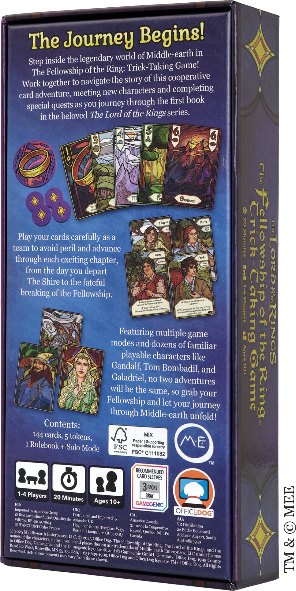 The Lord of the Rings | The Fellowship of the Ring: Trick-Taking Game