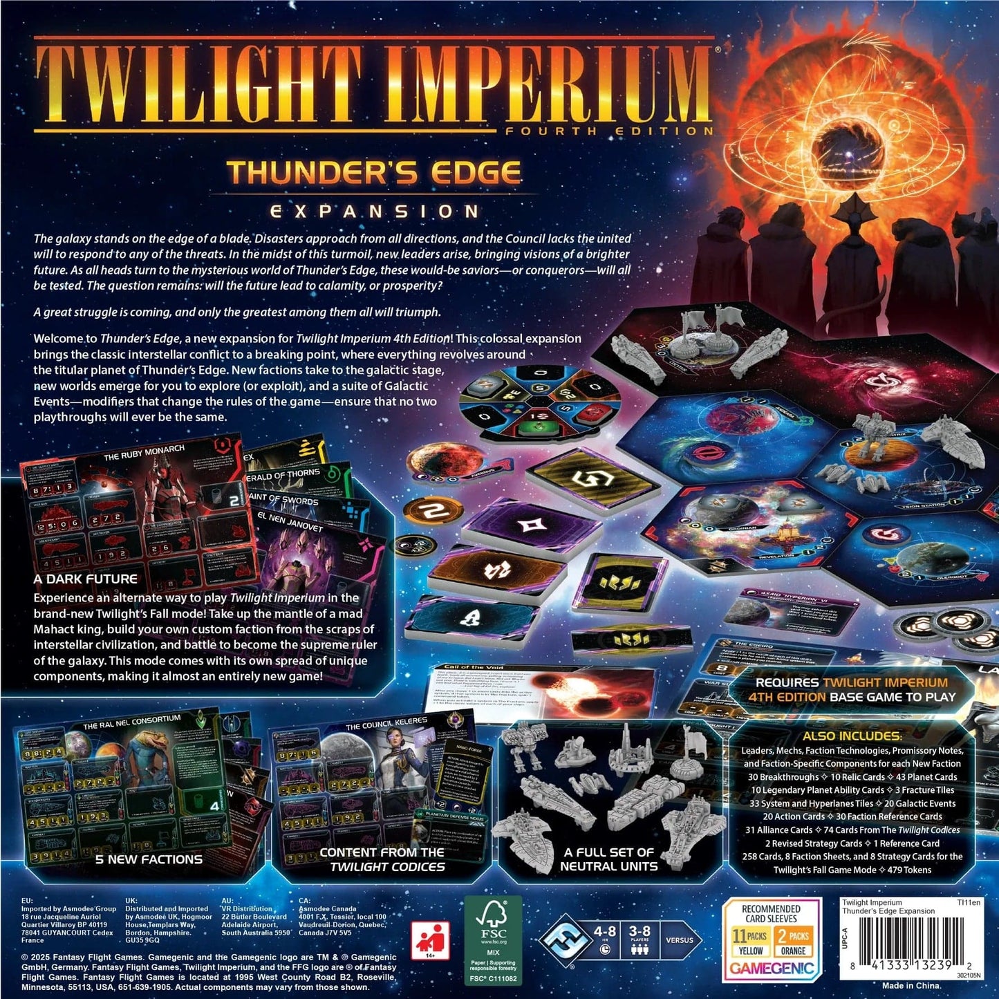 Twilight Imperium (4th Edition) | Thunder's Edge Expansion