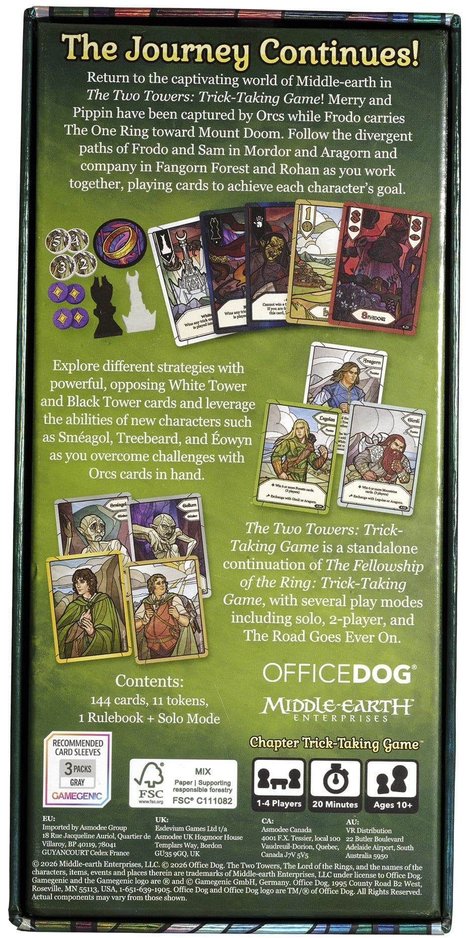 The Lord of the Rings | The Two Towers: Trick-Taking Game