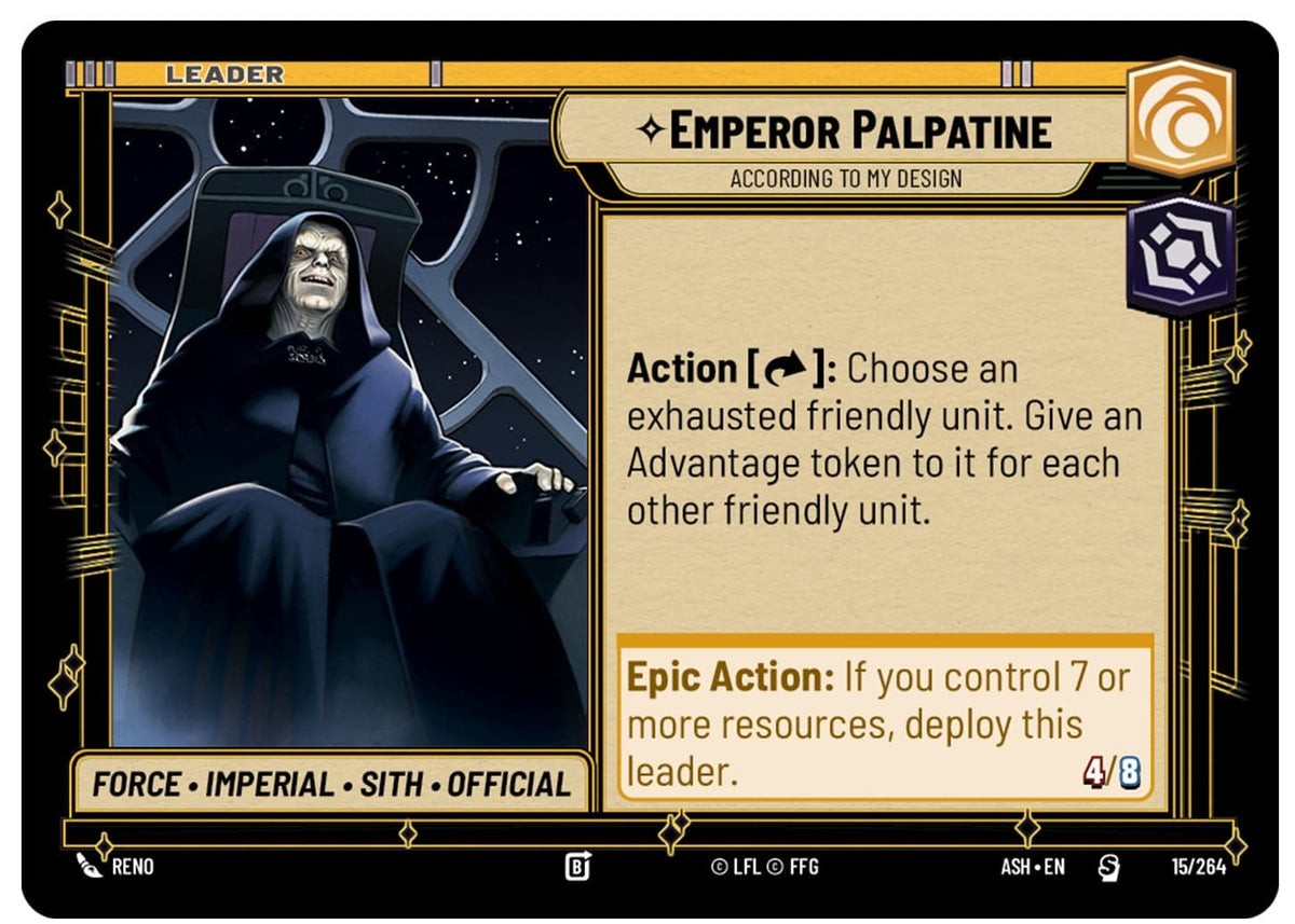 Ashes of the Empire | Spotlight Deck: Emperor Palpatine