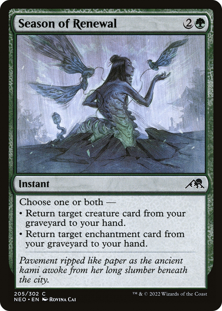 Season of Renewal [Kamigawa: Neon Dynasty] Foil