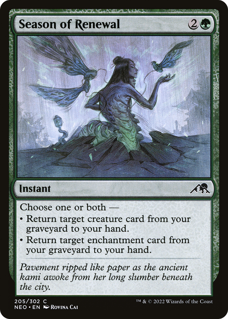 Season of Renewal [Kamigawa: Neon Dynasty] Foil