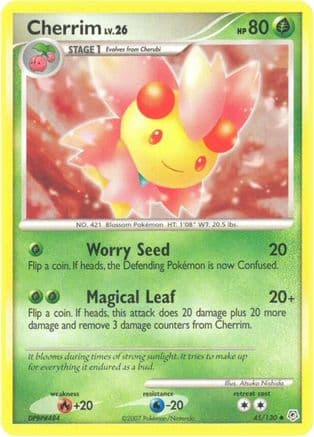 Cherrim (45/130) [Diamond & Pearl: Base Set] Reverse Holofoil
