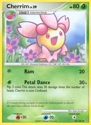 Cherrim  - Reverse Holofoil Supreme Victors - Uncommon