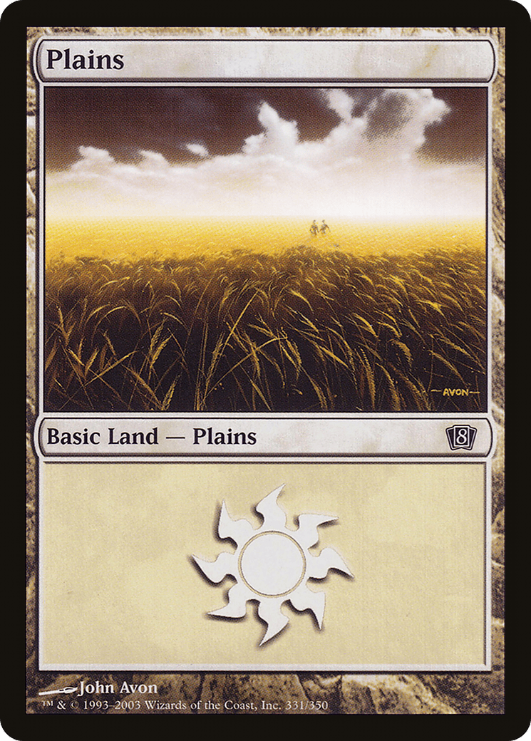 Plains (331) [Eighth Edition] Foil