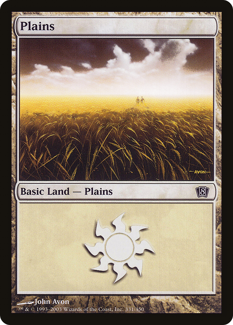 Plains (331) [Eighth Edition] Foil
