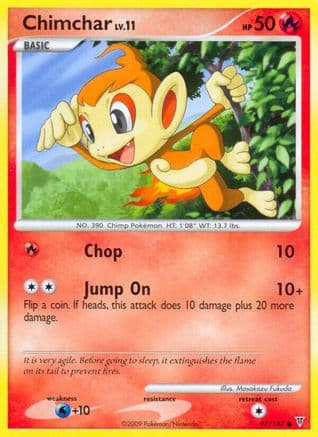 Chimchar 97/147 - Supreme Victors Reverse Holofoil