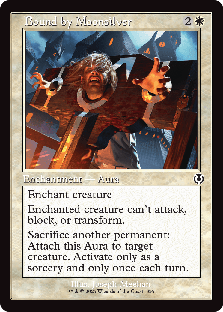 Bound by Moonsilver (Retro Frame) (-335) [Innistrad Remastered]