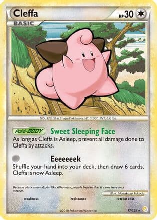 Cleffa - HeartGold SoulSilver Reverse Holofoil