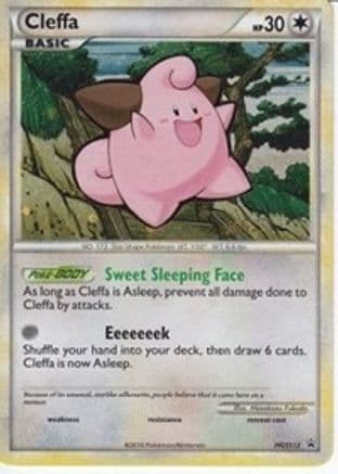 Cleffa HGSS12 HGSS12/25 - HGSS Promos Holofoil