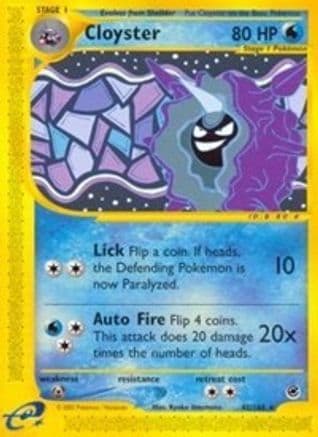 Cloyster 42/165 - Expedition Reverse Holofoil