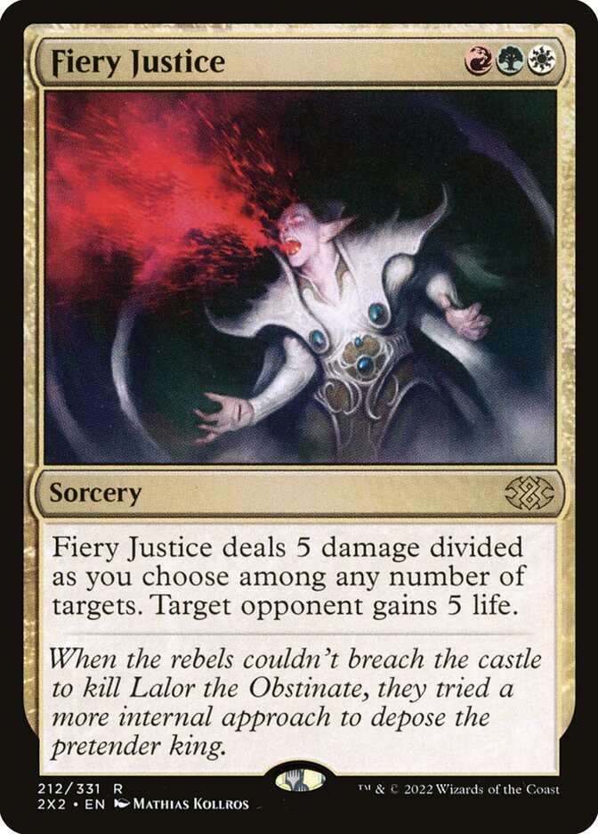 Fiery Justice 212/331 (Double Masters 2022) 