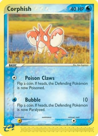 Corphish 052/97 - Dragon Reverse Holofoil