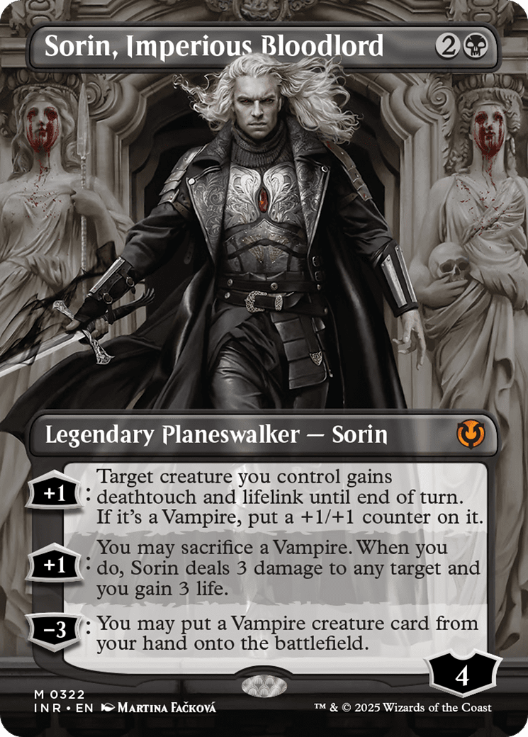 Sorin, Imperious Bloodlord (Borderless) (-322) [Innistrad Remastered]