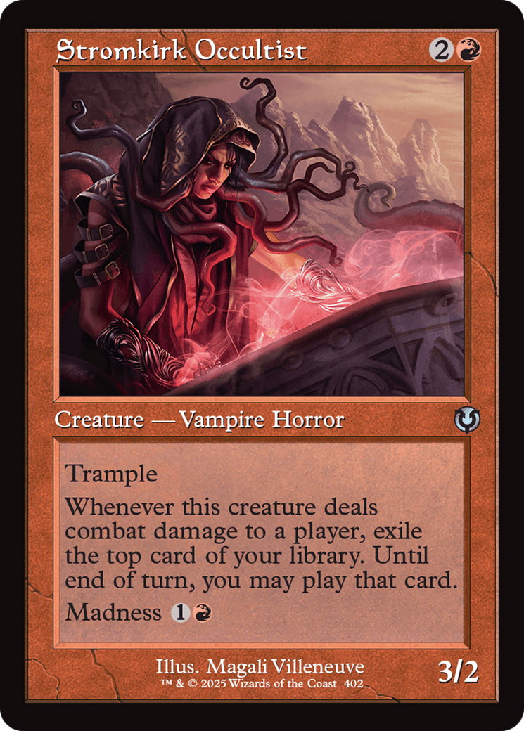 Stromkirk Occultist (Retro Frame) (-402) [Innistrad Remastered]