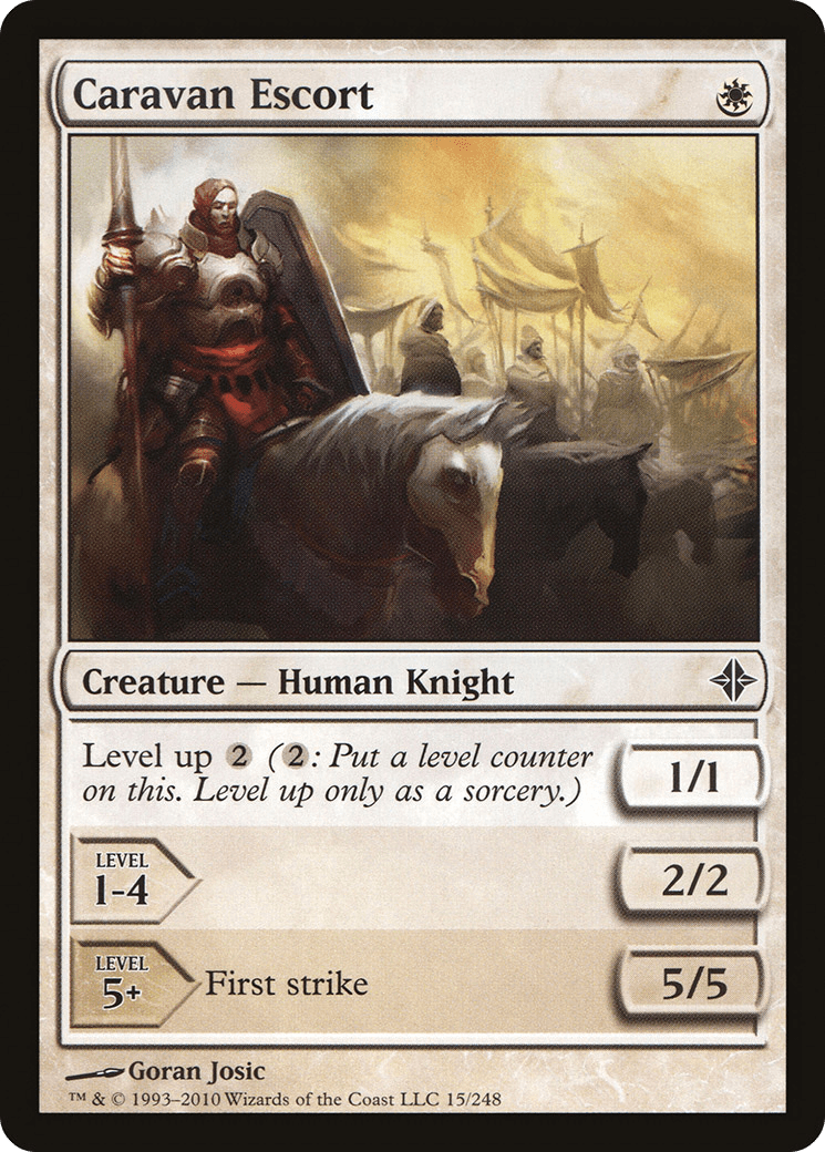 Caravan Escort [Rise of the Eldrazi] Foil