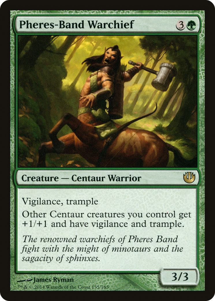 Pheres-Band Warchief [Journey into Nyx] Foil