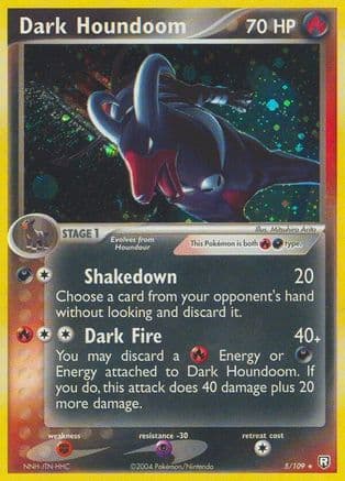 Dark Houndoom 005/109 - Team Rocket Returns Reverse Holofoil
