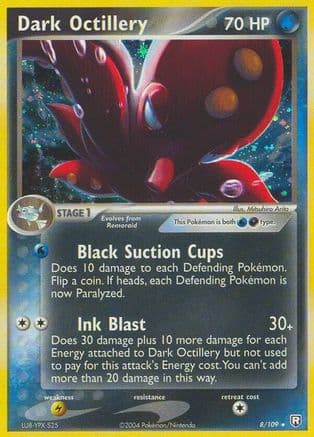 Dark Octillery 008/109 - Team Rocket Returns Reverse Holofoil