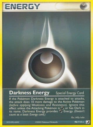 Darkness Energy (Special)  - Reverse Holofoil Unseen Forces - Rare