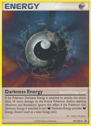 Darkness Energy 93/100 - Majestic Dawn Reverse Holofoil